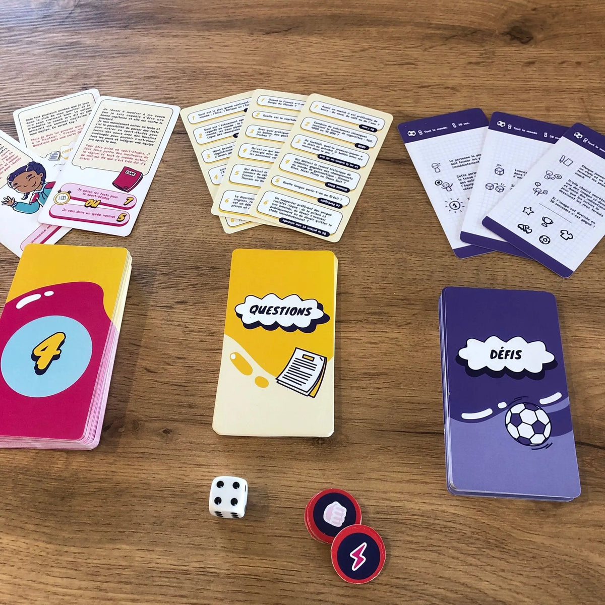 Jeu de société pour apprendre les valeurs du sport by Meneuses de jeu