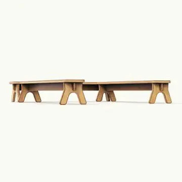 PlayBeam Poutre d'Équilibre en Bois pour Enfants - Jeu Montessori - All Circles by All circles