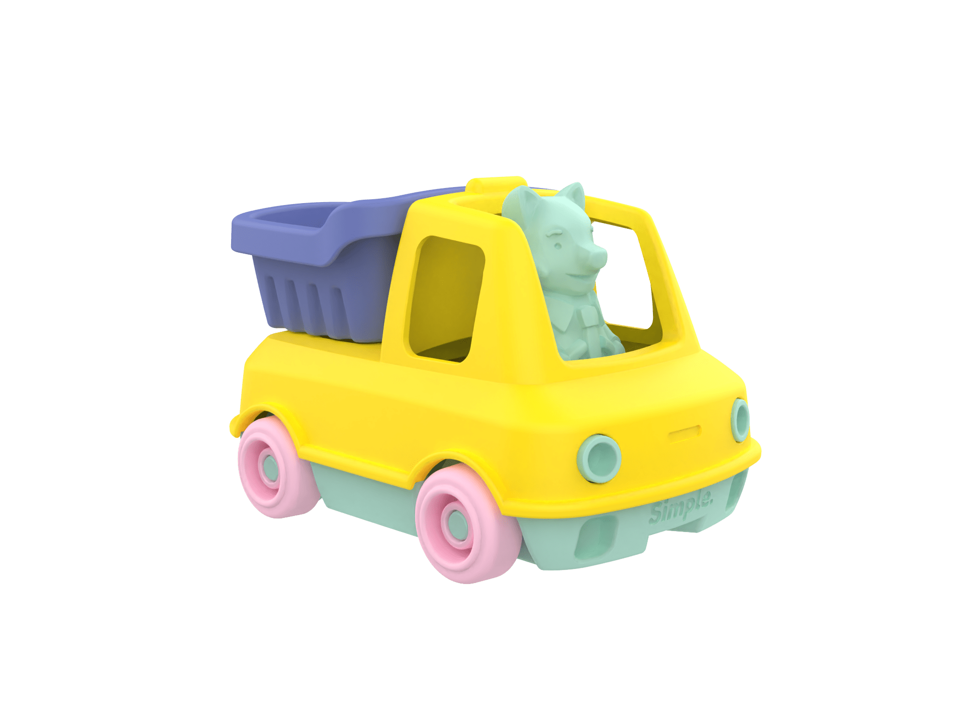 Mon premier camion benne - 12 mois+ - Made in France by Le Jouet Simple