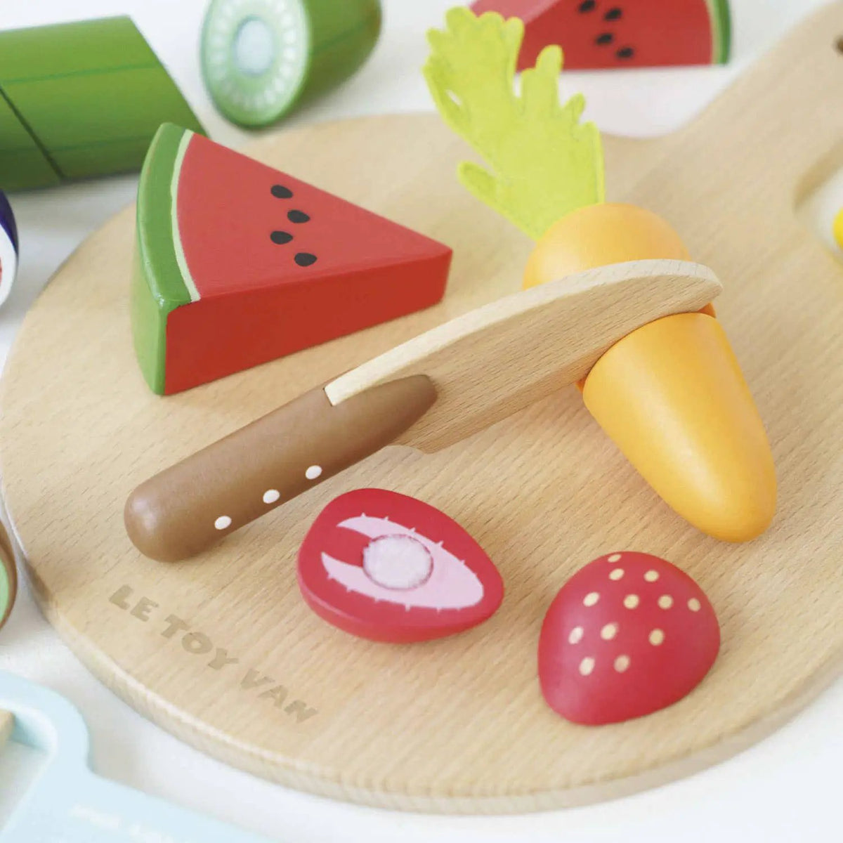 Planche à découper et super aliments - Jeu sensoriel enfant by Le Toy Van