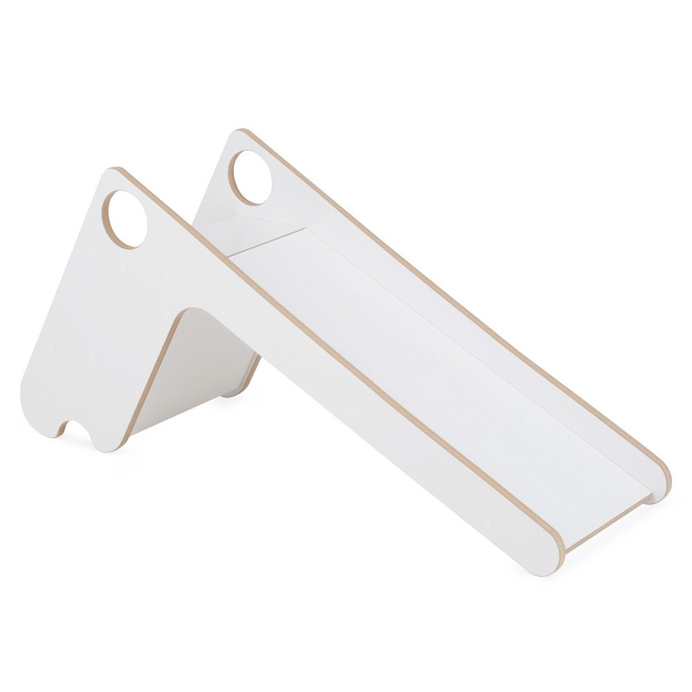 Toboggan pour enfants – Bois blanc – PLUSH NEST - myplayground