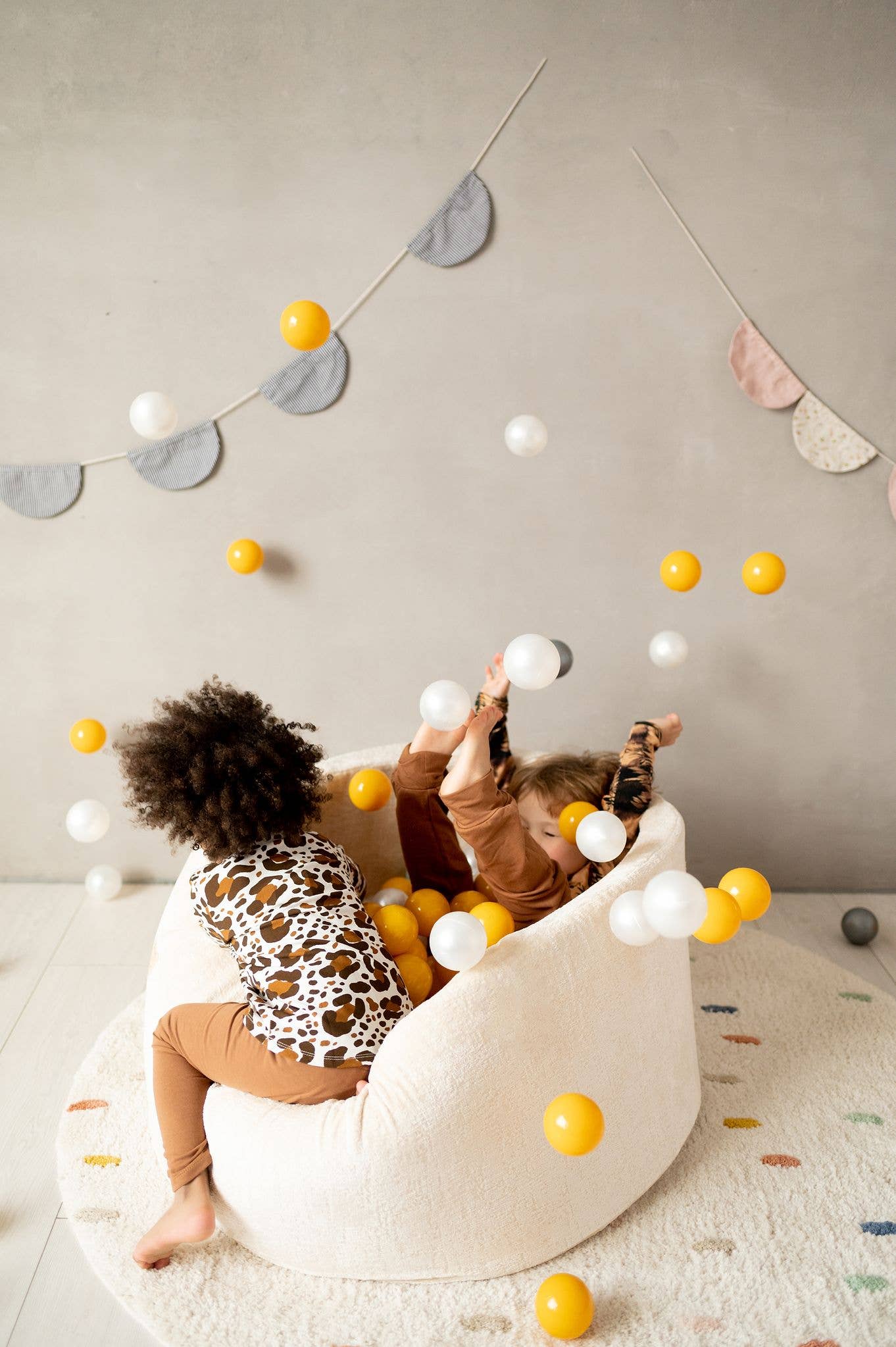 Fosse à billes Misioo « Fluffy » 90x40cm - myplayground