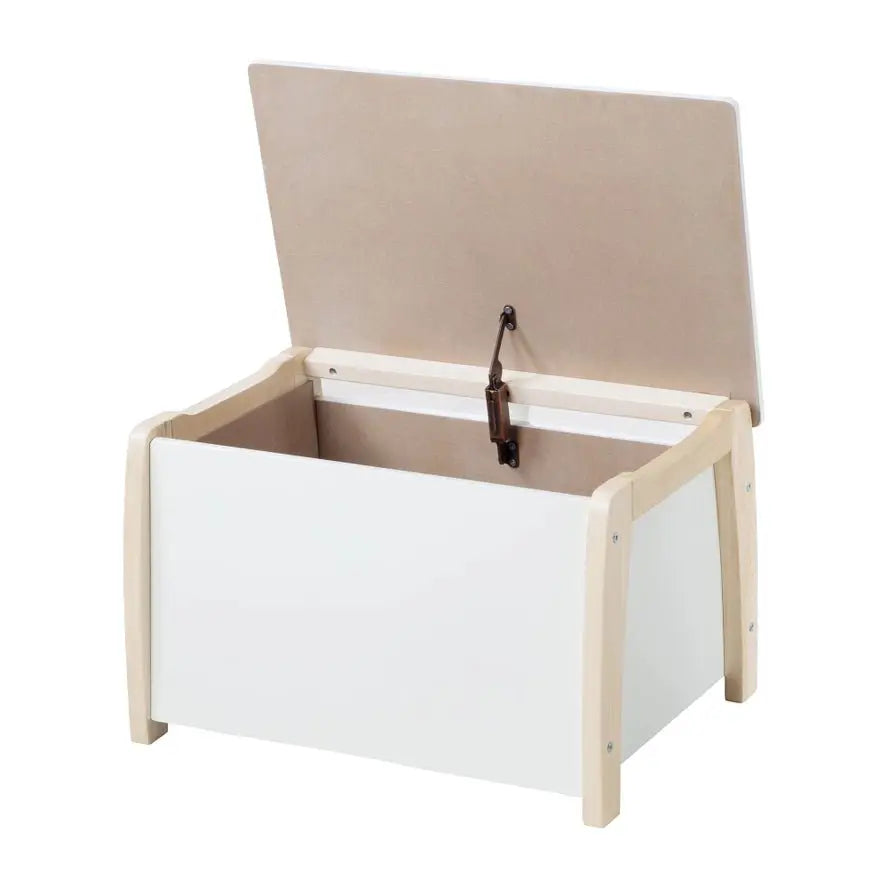 Coffre à Jouets Enfants - Bois Massif Bicolore - Roba Kids by ROBA