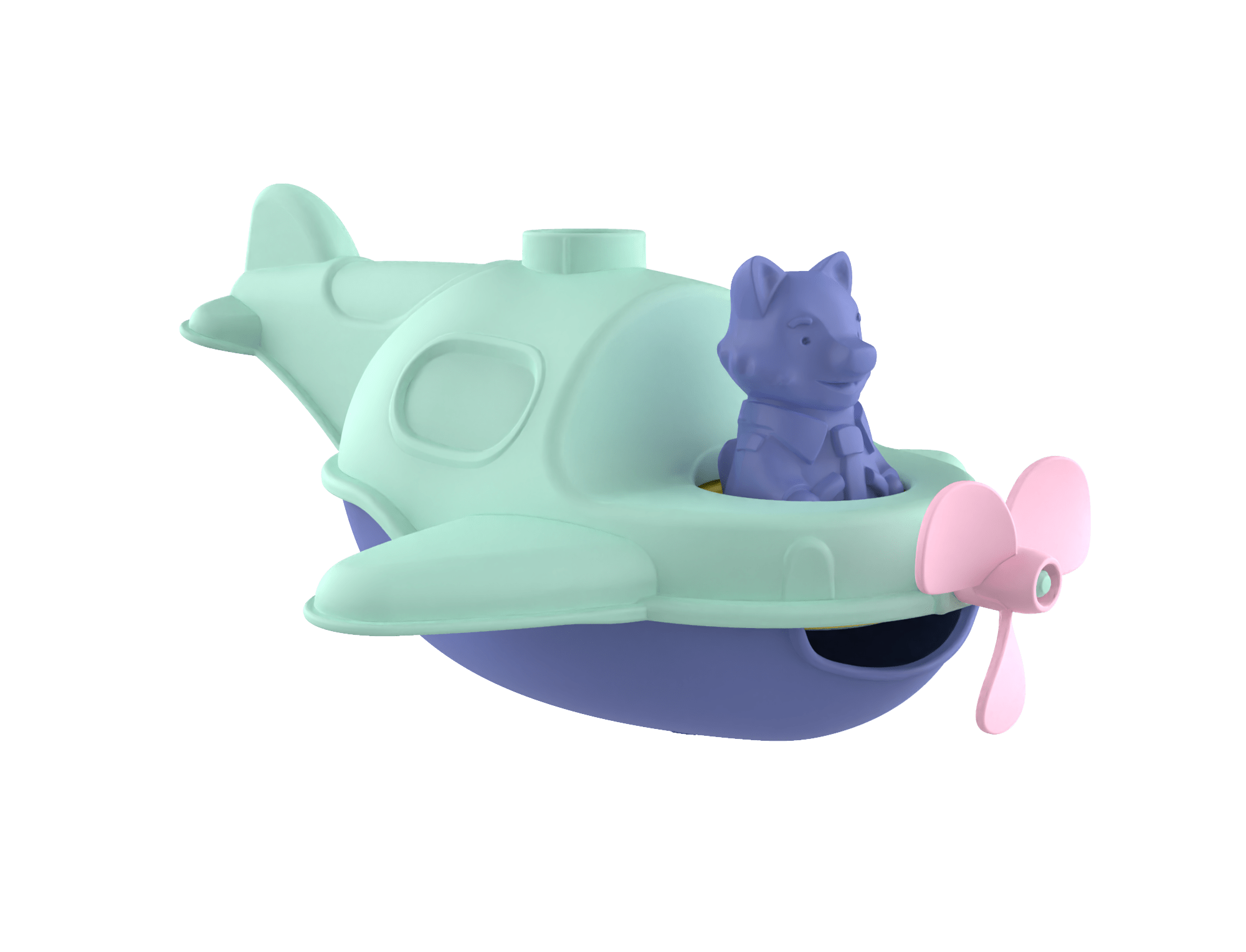 Mon premier hydravion 2-en-1 - Jouet de Bain -Made in France by Le Jouet Simple