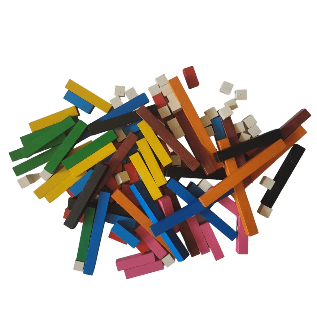 125 Réglettes Cuisenaire – Les nombres en couleur by SARBAKANE