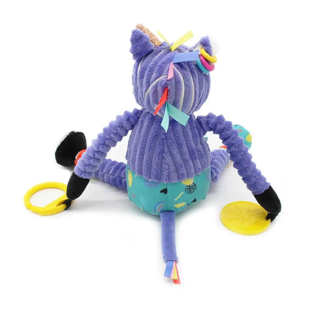 Peluche d'Activité à Emporter Kiprokos le Zèbre - Les Déglingos, France by Les Déglingos, France