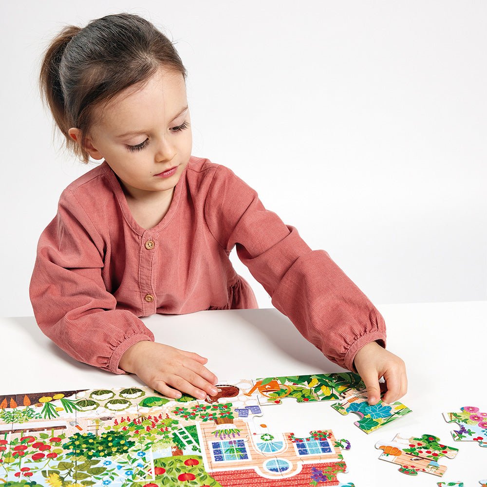 Puzzle + Jardin - Banana Panda - myplayground