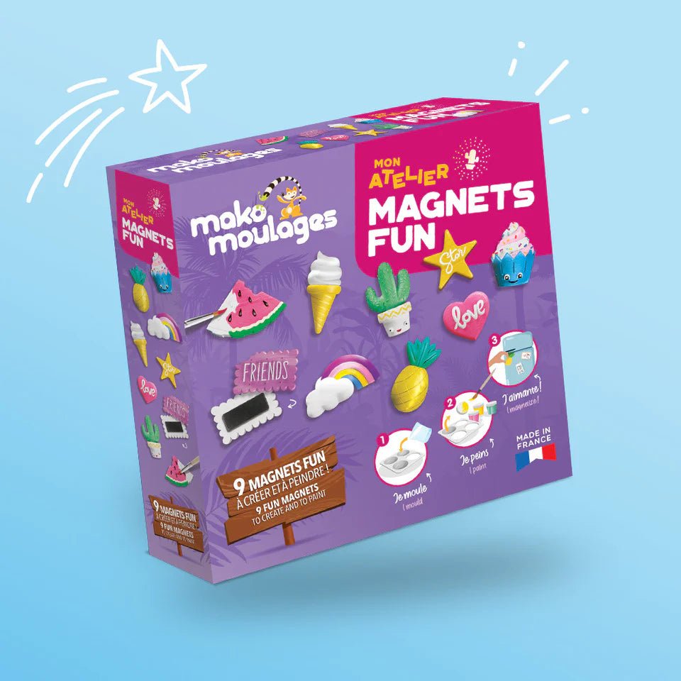 Mako Moulages - Mon Atelier Magnets Fun - Mako Créations - myplayground