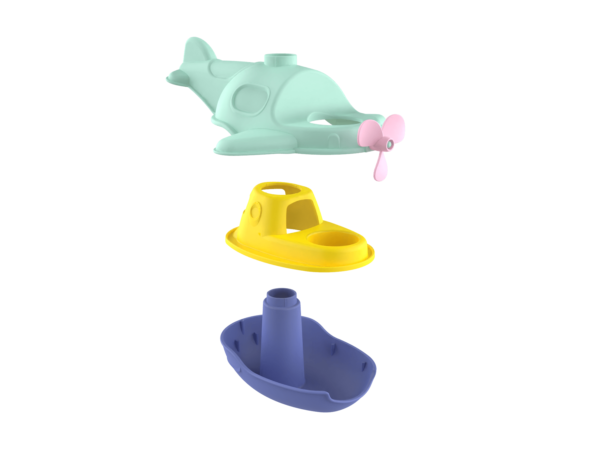 Mon premier hydravion 2 - en - 1 - Jouet de Bain - Made in France - myplayground