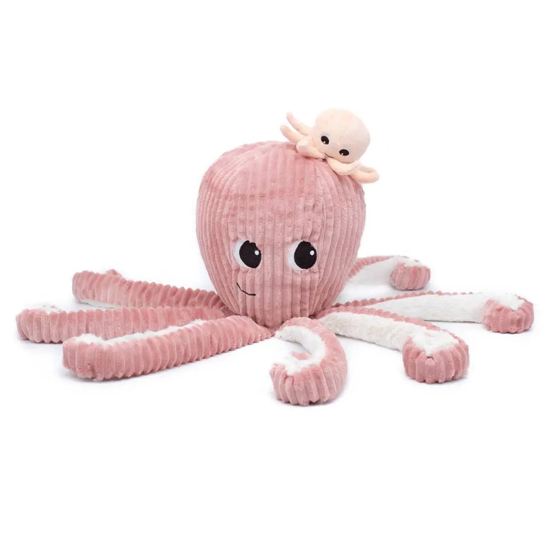 Ptipotos - Poulpe Mum & Baby Pink 18 pouces (45 cm) - Les Déglingos, France by Les Déglingos, France