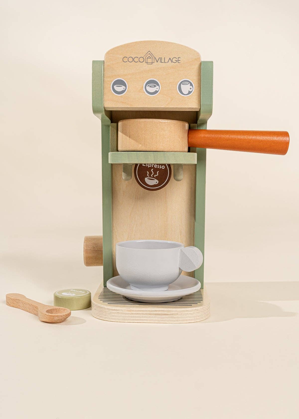 Ensemble de cafetière en bois - SEAFOAM & TERA - Coco Village - myplayground