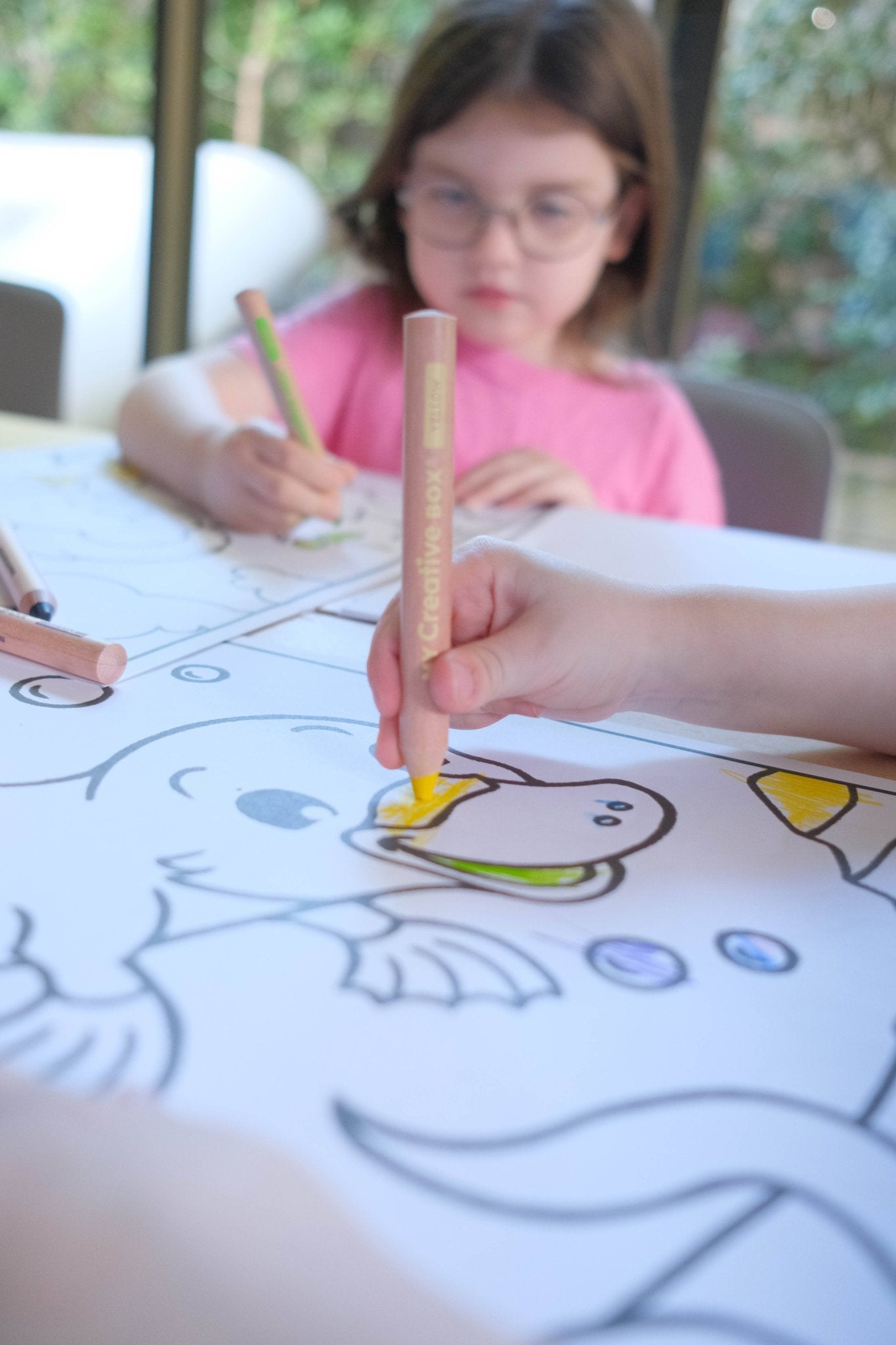 Crayons en bois 3 en 1 Woodies Lot de 10 - My Creative Box - myplayground