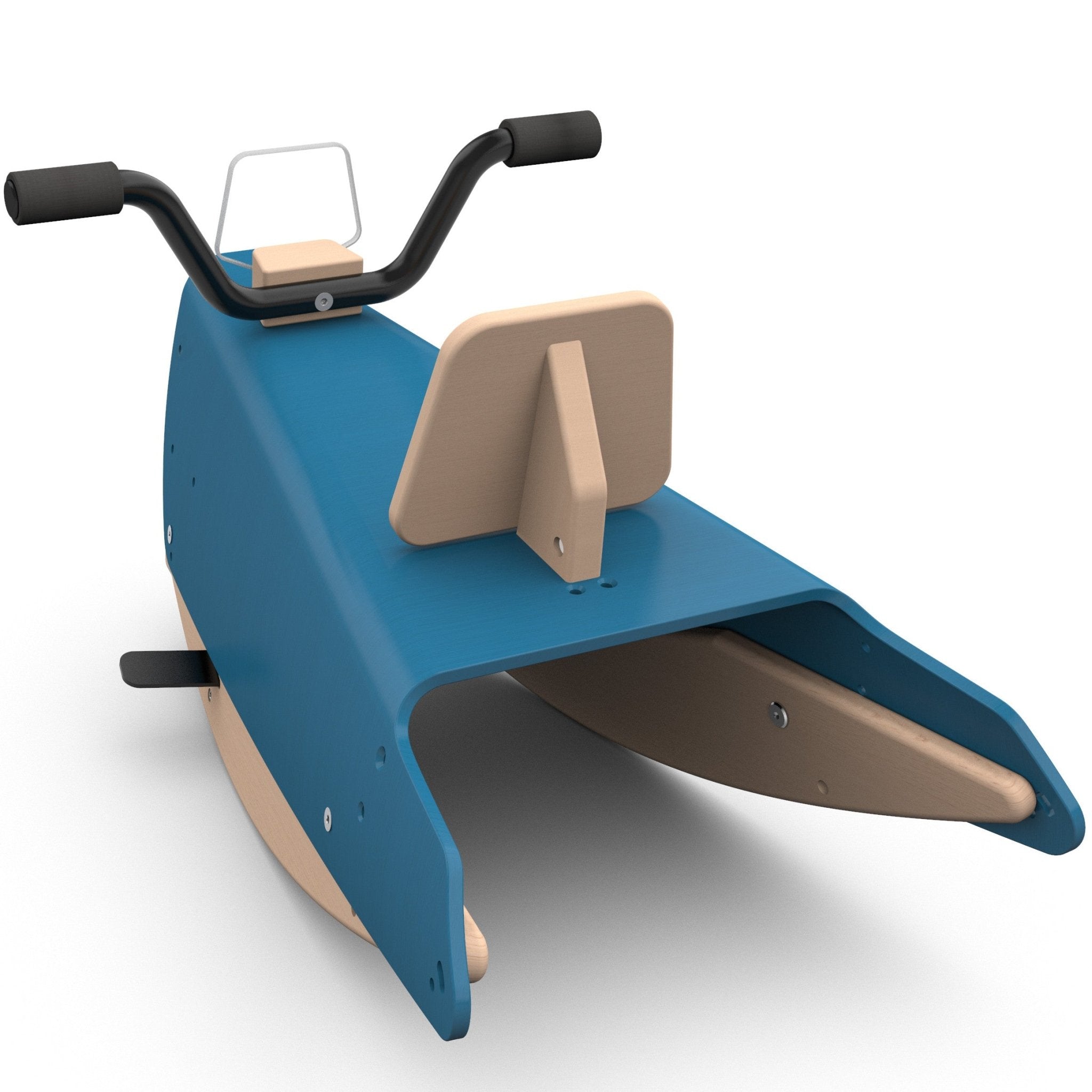 Moto à bascule – Bleu marine - myplayground