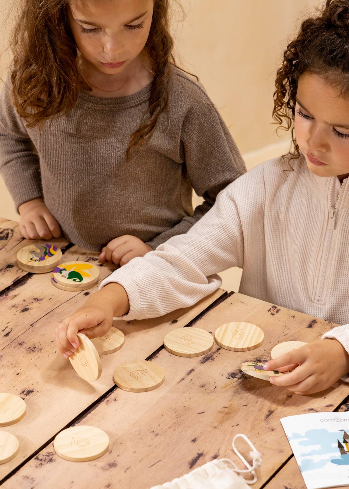 Jeu de mémoire en bois - IMAGINARIUM - Coco Village - myplayground