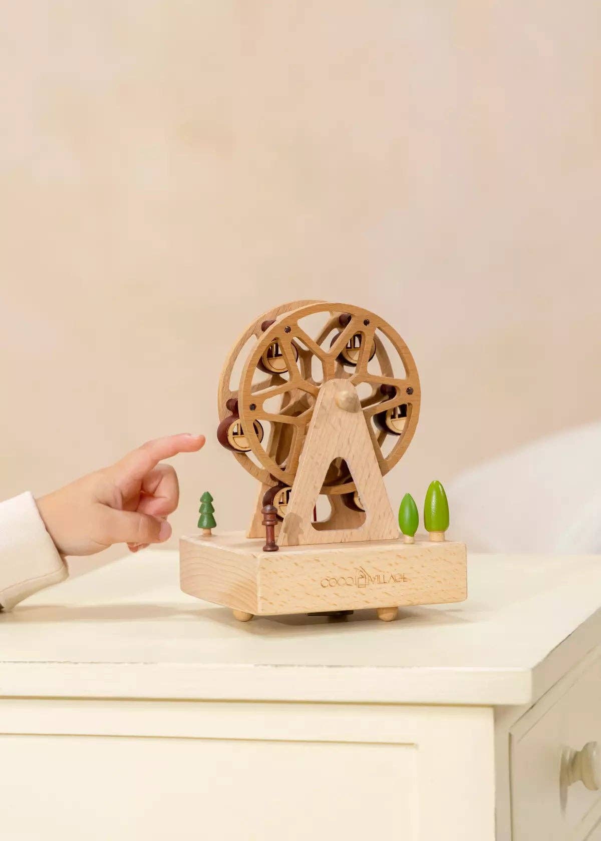 Boîte à musique en bois pour enfant - Coco Village - myplayground