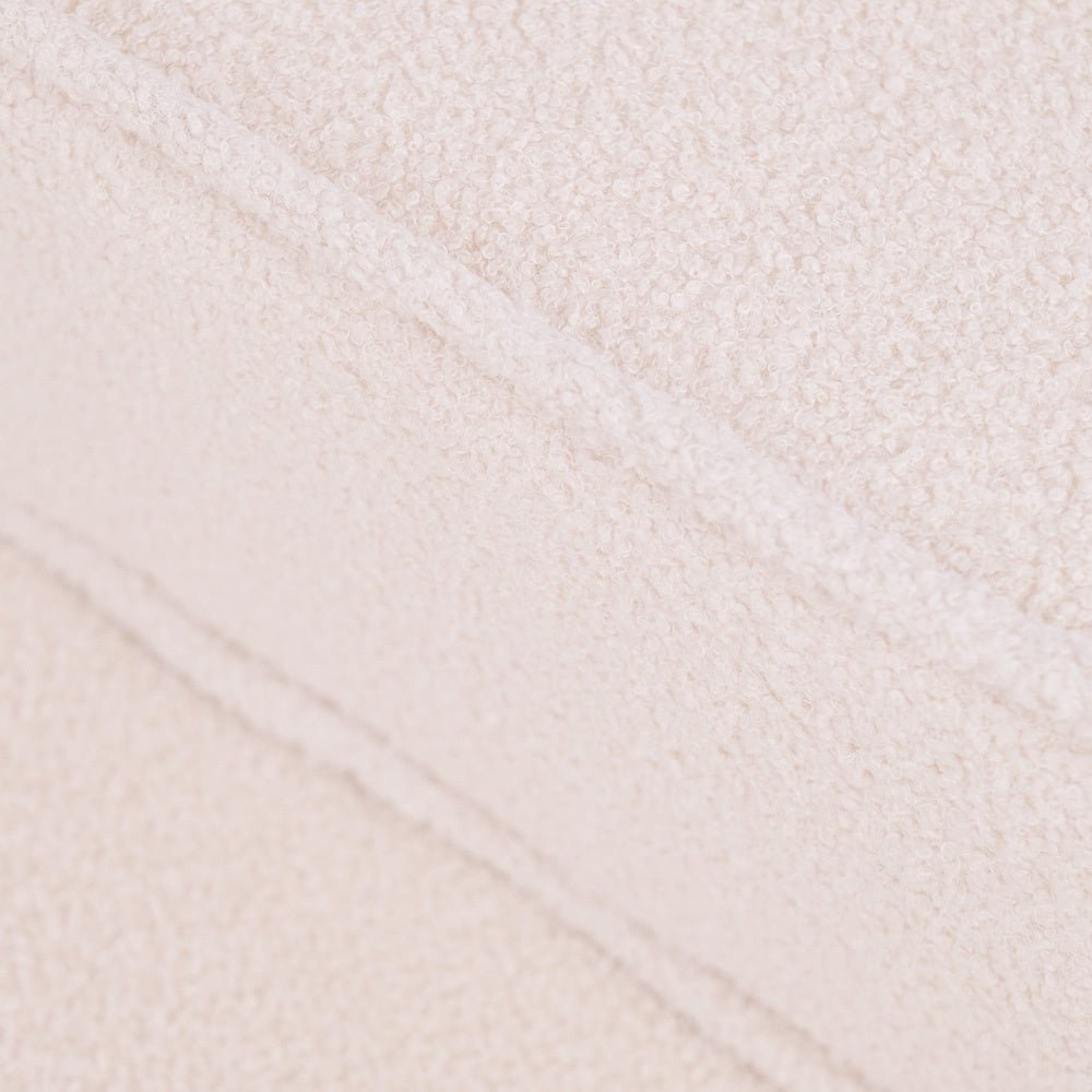 Chaise longue enfant, 150x60x25 cm, agneau crème - Plush Nest - myplayground