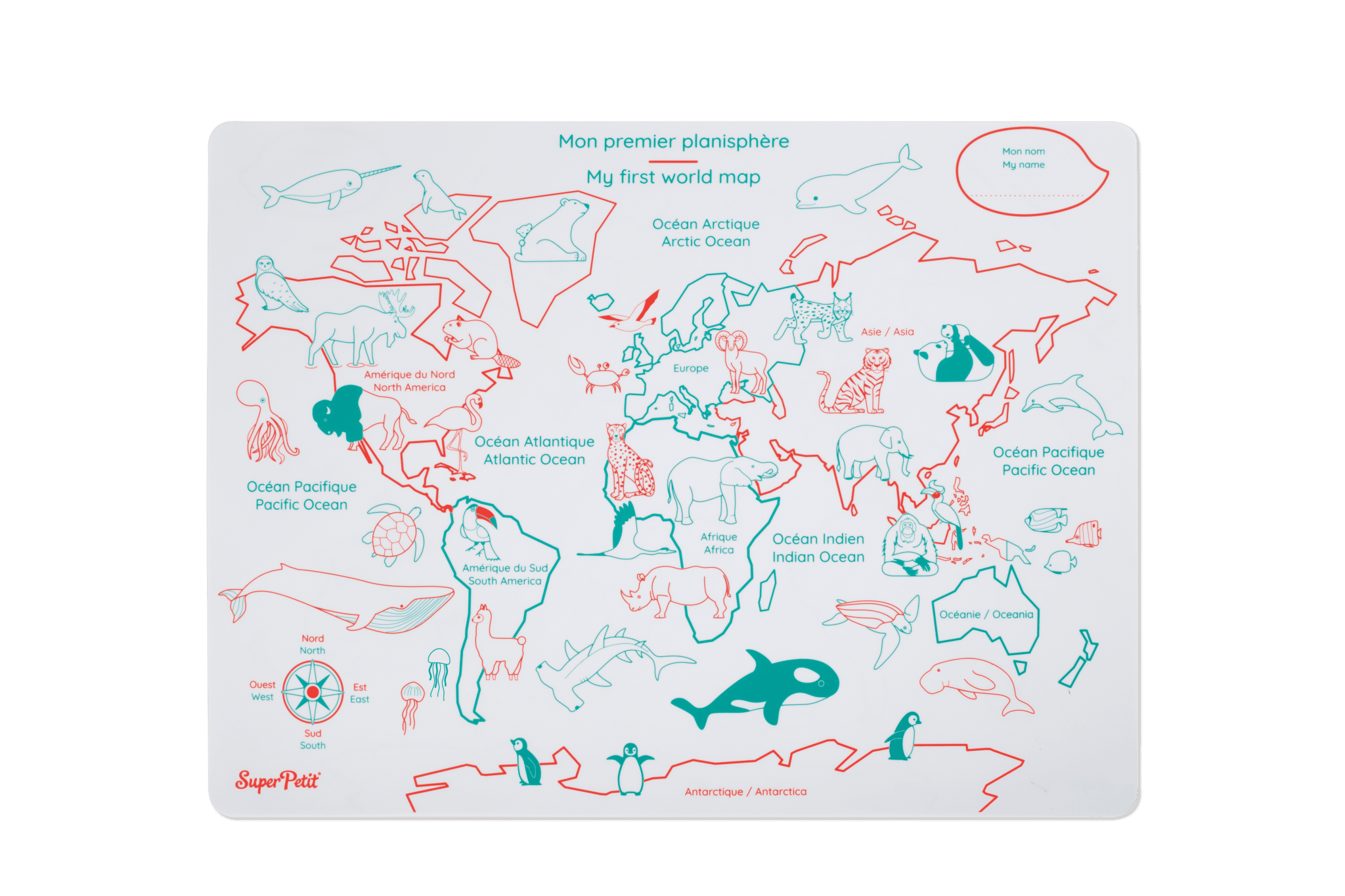 Set WORLD MAP - myplayground