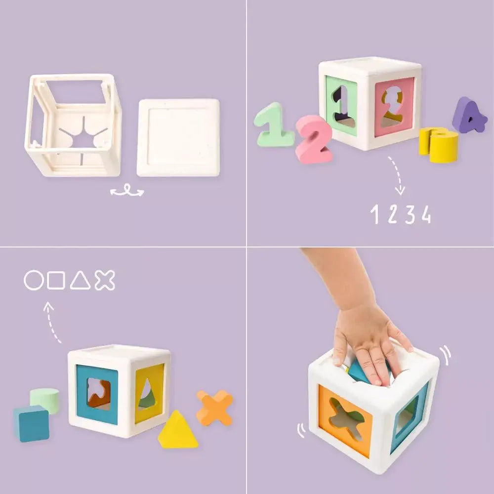 Jouets Bébé trieur de formes -Kuby - Oppi by OPPI