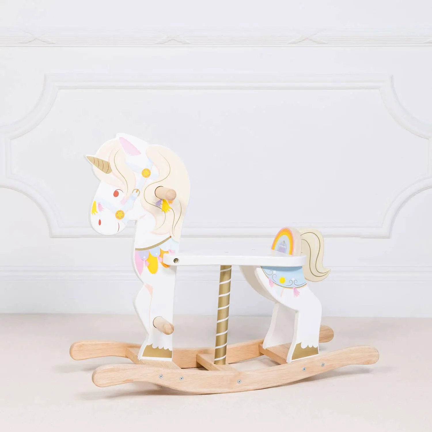 Cheval à bascule Unicorn - Jeu sensoriel enfant by Le Toy Van