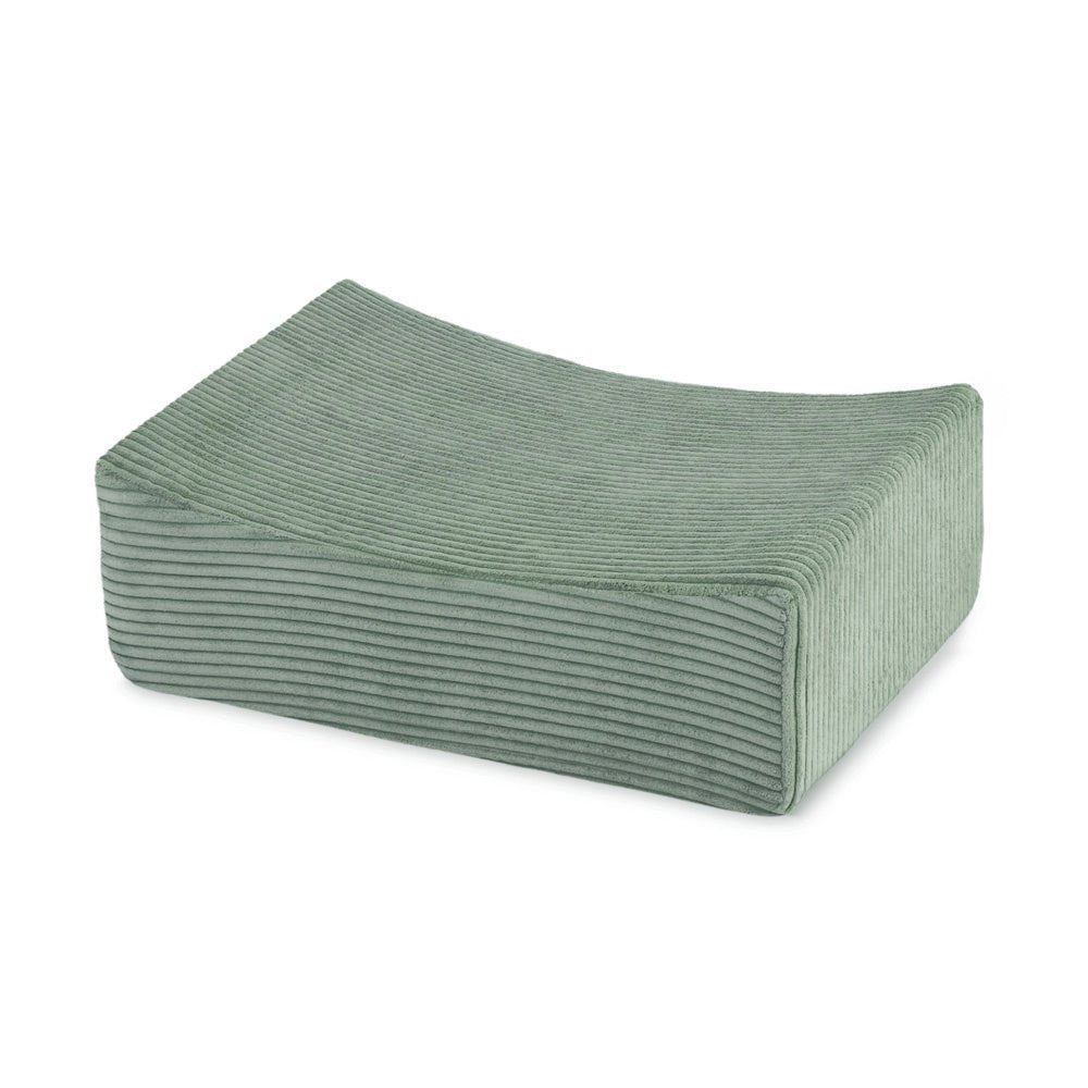 Terrain de jeu 3 éléments – Velours côtelé vert premium – Plush Nest - myplayground