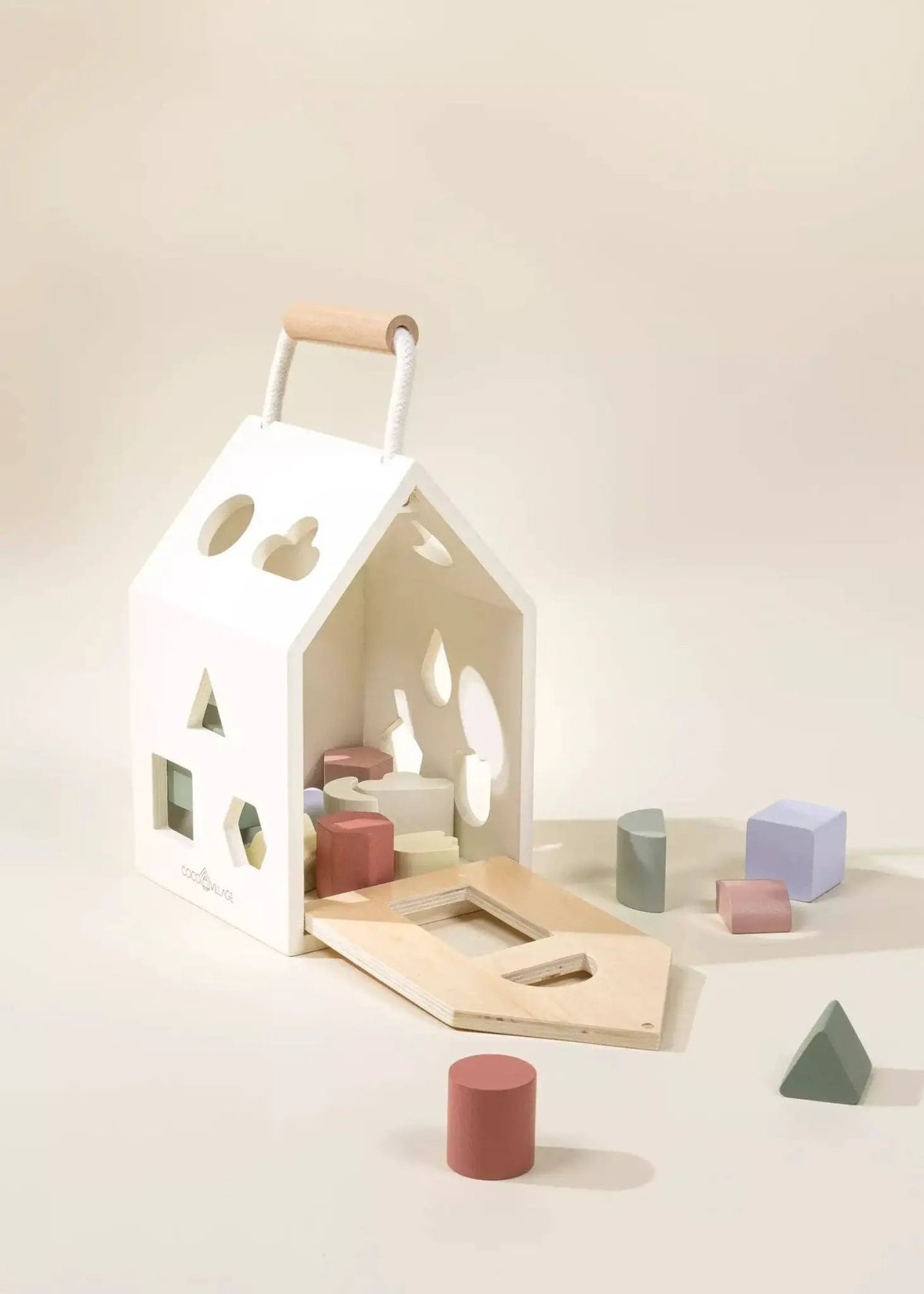 Maison de tri de formes en bois - Coco Village by Coco Village