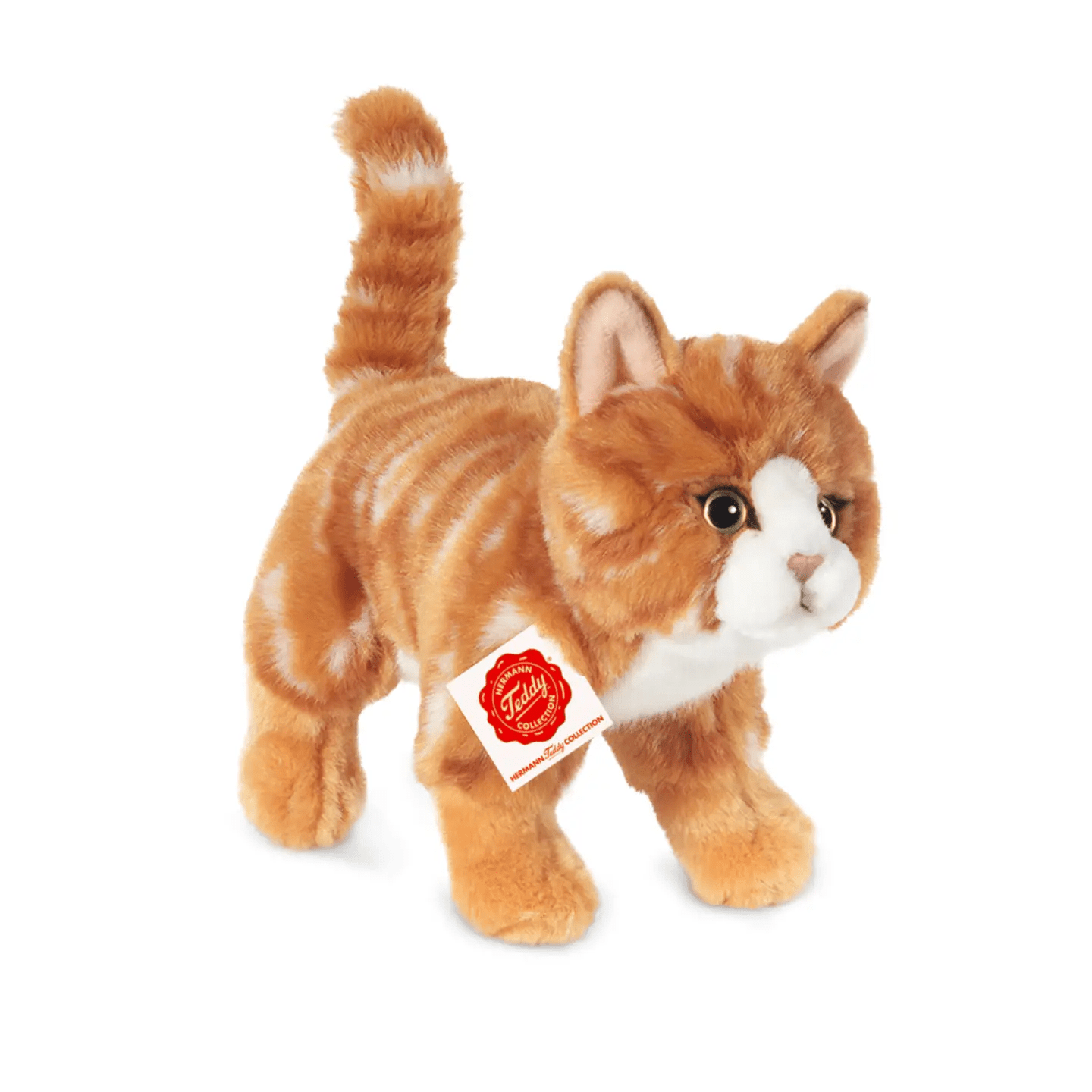 Chat tigre rouge debout 20 cm - Peluches - Peluches - Teddy Hermann - myplayground