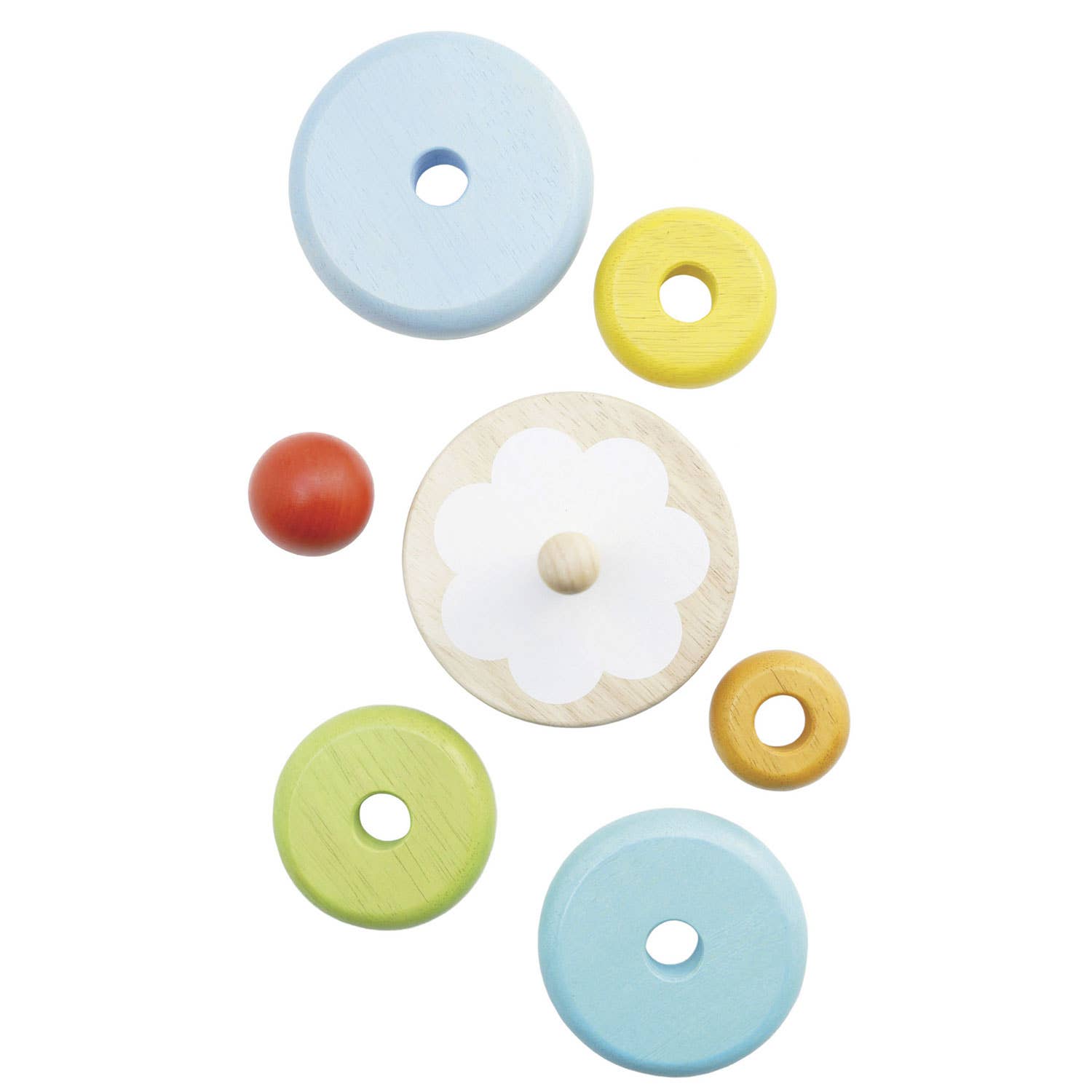 Jeu d'empilage Rainbow/Rainbow Stacker - Jeu Montessori enfant - myplayground