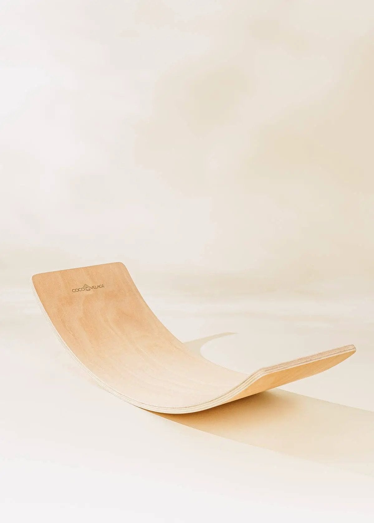 Planche d'équilibre en bois naturel - Coco Village by Coco Village