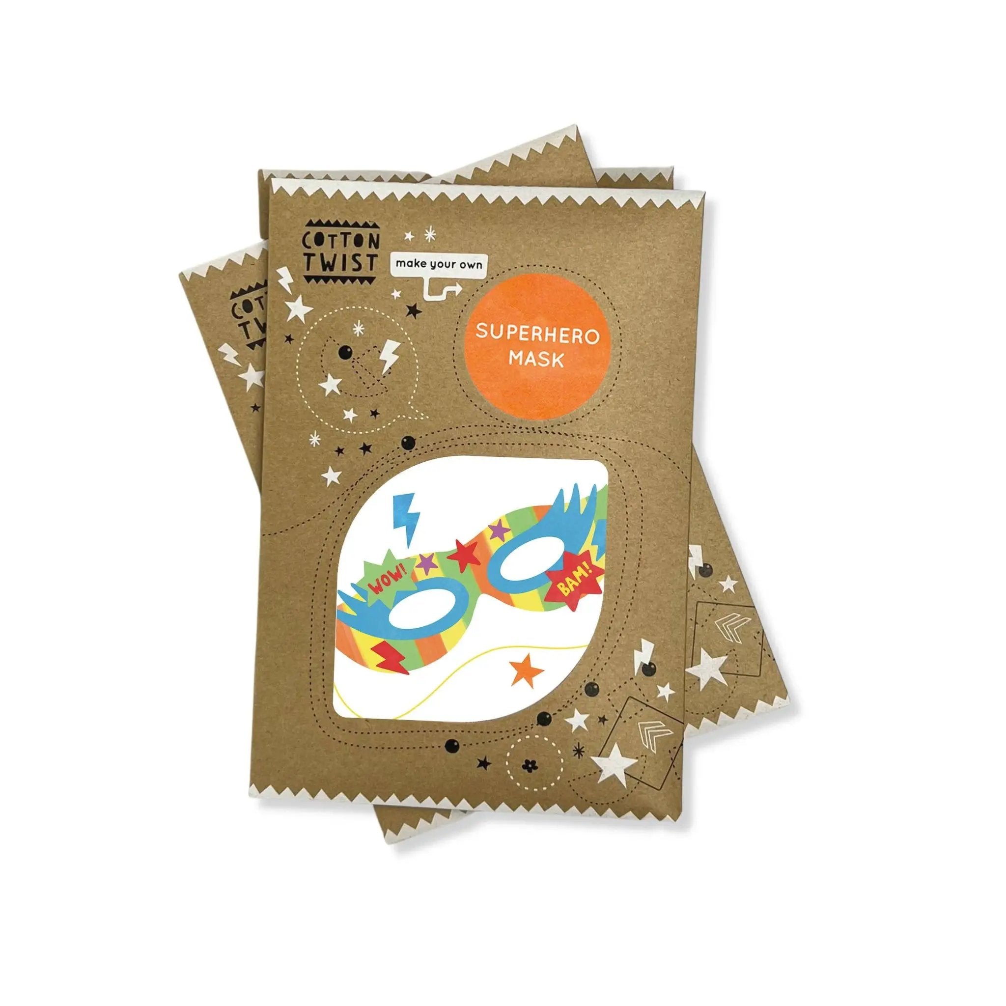 Faites votre propre masque de super-héros by Cotton Twist