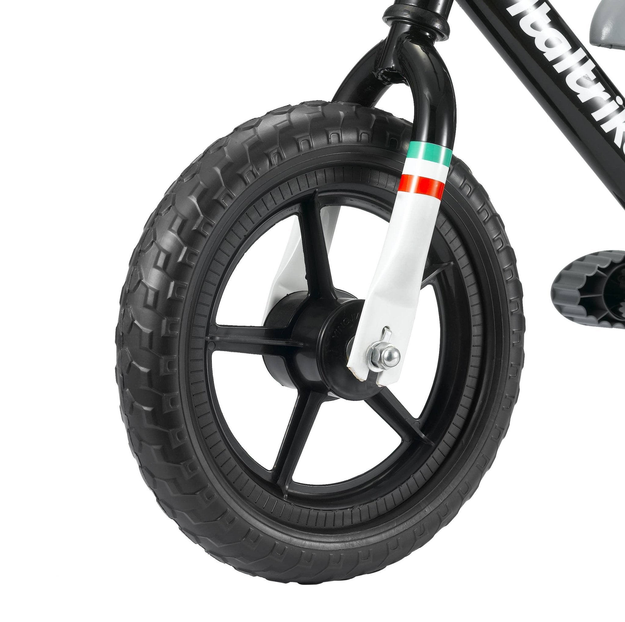 Pista Draisienne Acier, Roues 12 EVA Noire - Italtrike - Jeu de motricité pour enfant (2 à 5 ans) - myplayground