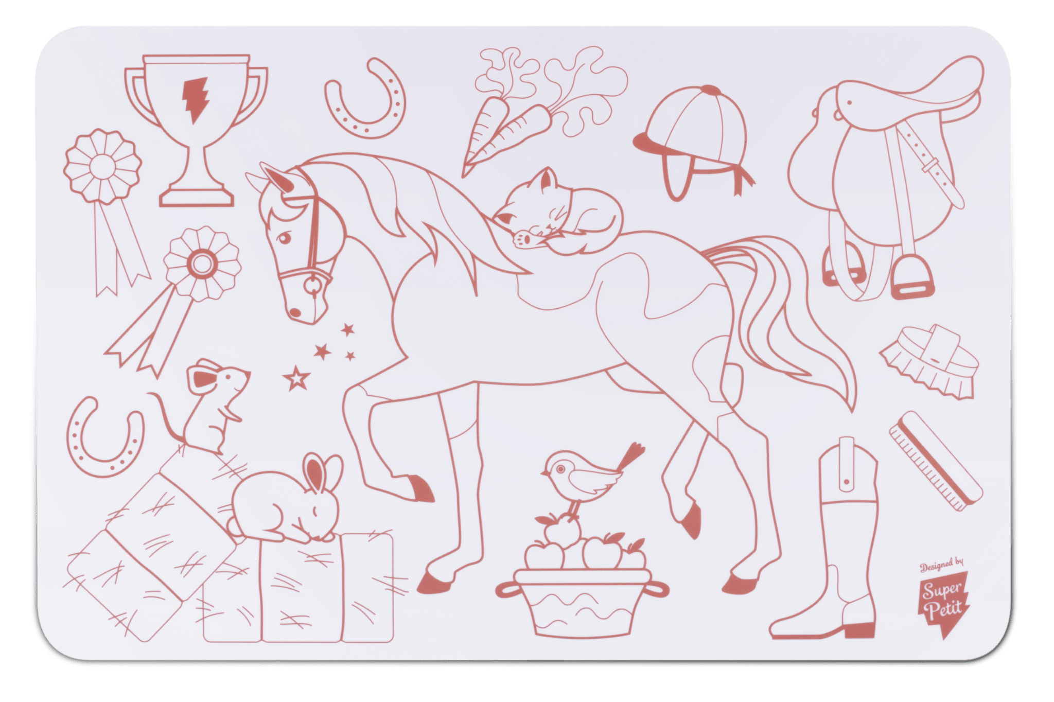 PONEY CLUB-MiniPlaymat 2en1 by SuperPetit