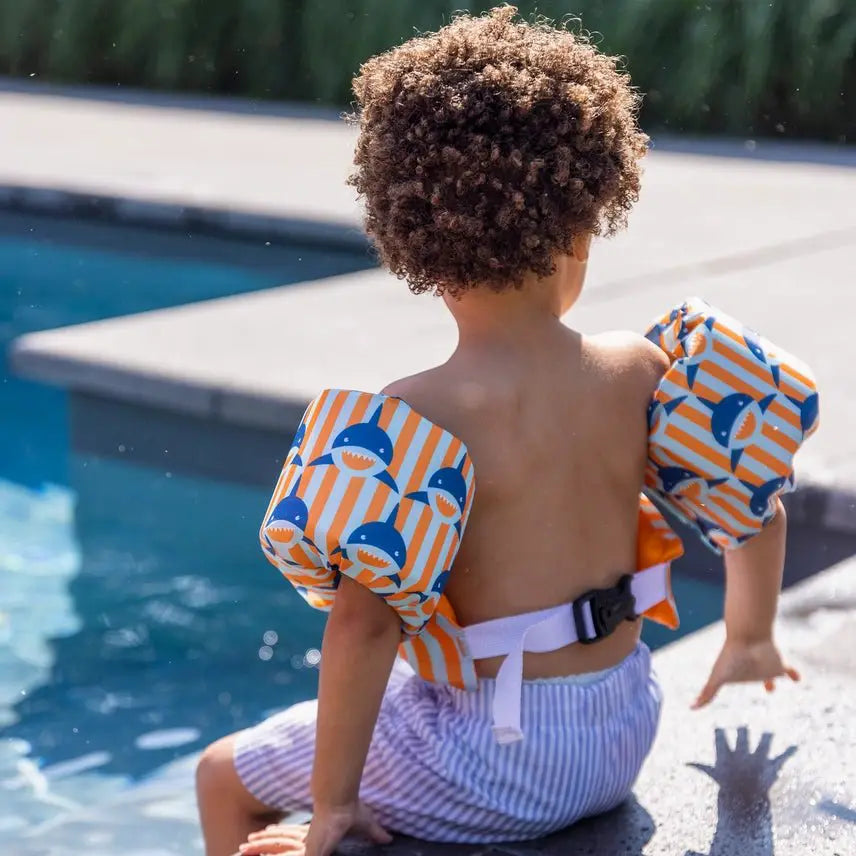 Brassards de natation requin - 2 à 6 ans, gilet - Swim Essentials by Swim Essentials