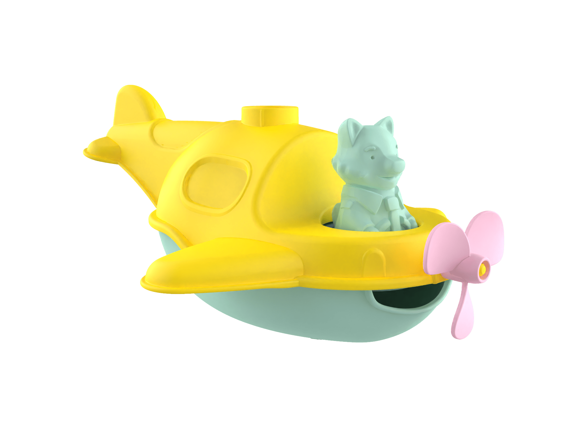 Mon premier hydravion 2-en-1 - Jouet de Bain -Made in France by Le Jouet Simple