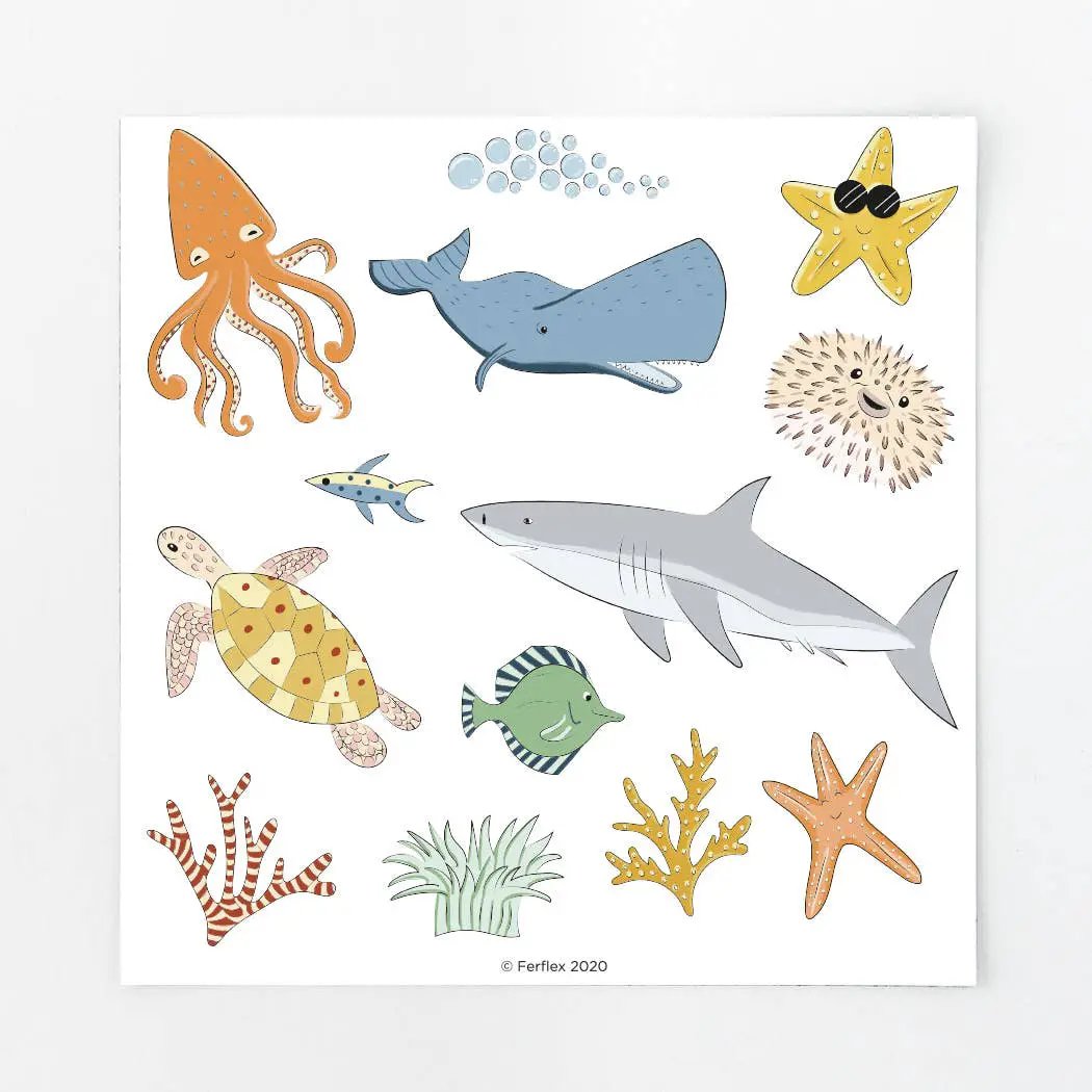 Jeu de magnets - sous l'océan by Ferflex