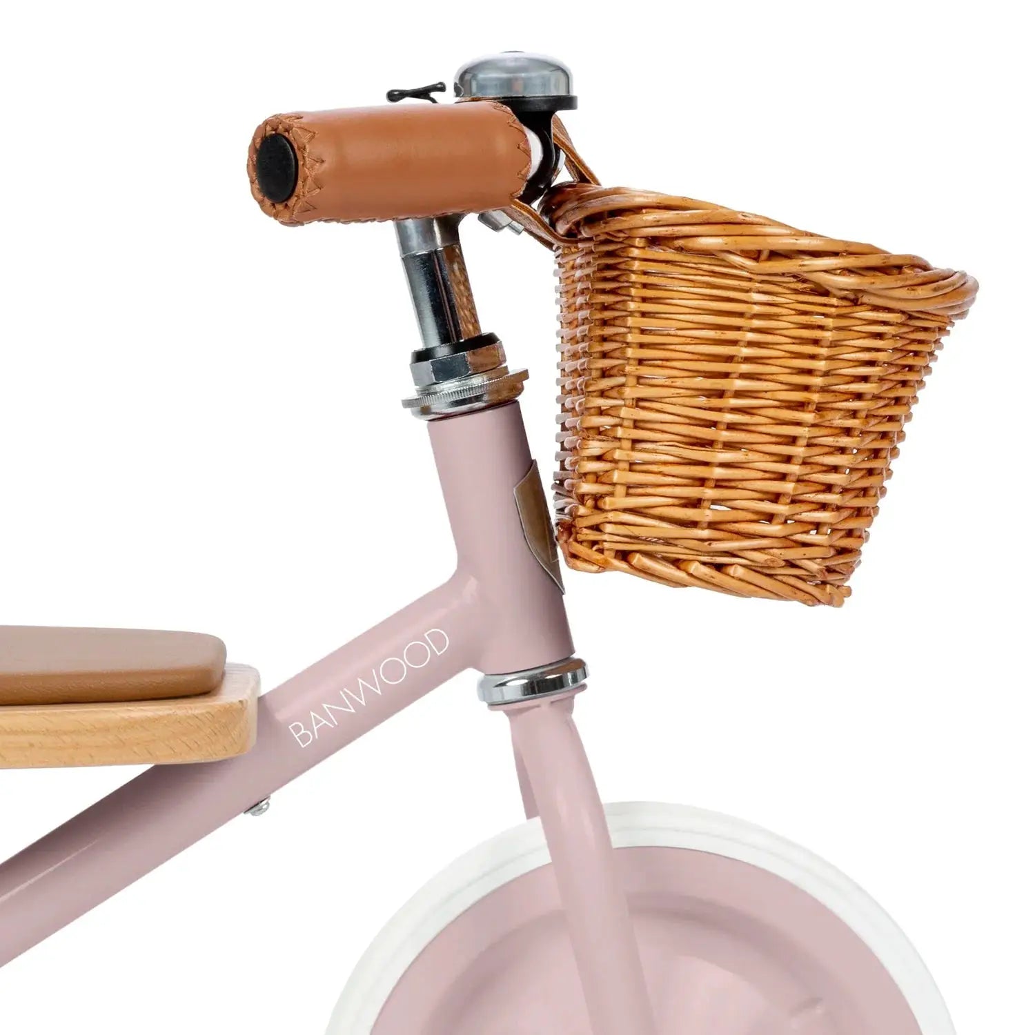 Tricycle - rose poudre, 2 à 6 ans, jeu de motricité enfant - Banwood by Banwood