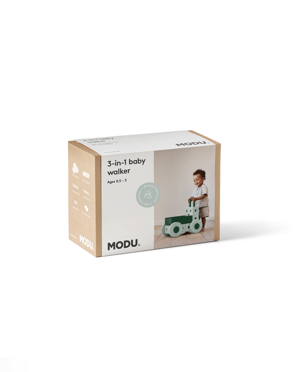 Trotteur 3 en 1 - Ocean Mint - Modu - myplayground