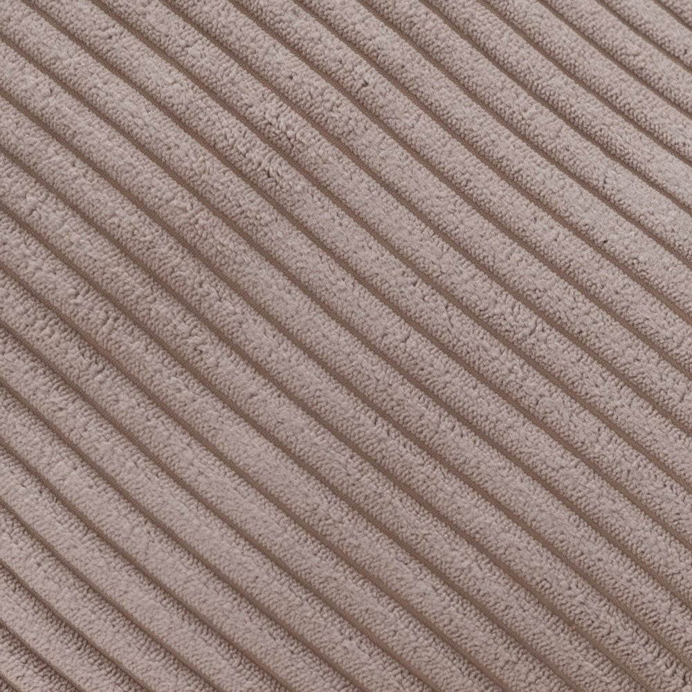 Pouf sac 120x80 cm - pouf en velours côtelé beige premium - Plush Nest - myplayground