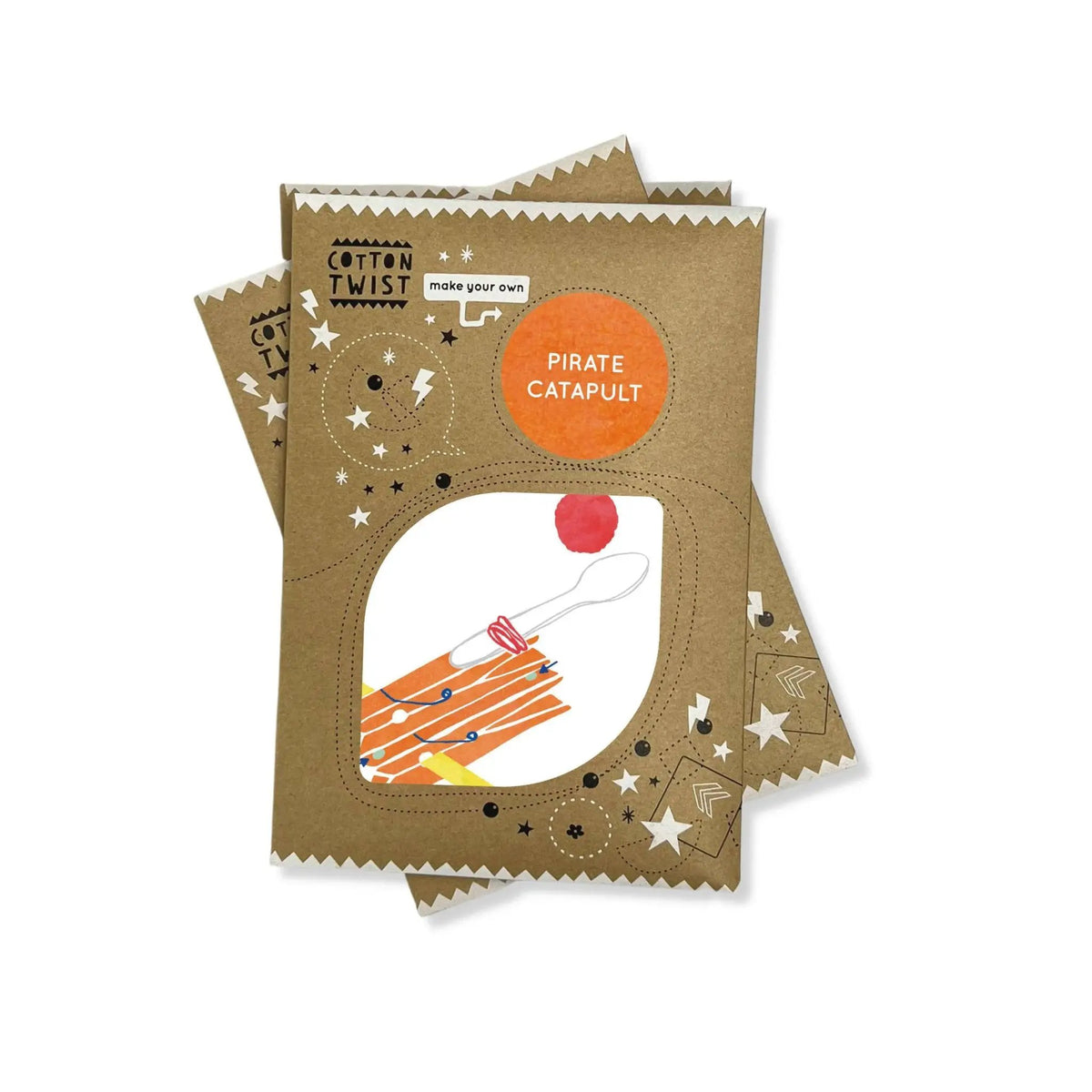 Faites votre propre catapulte pirate by Cotton Twist