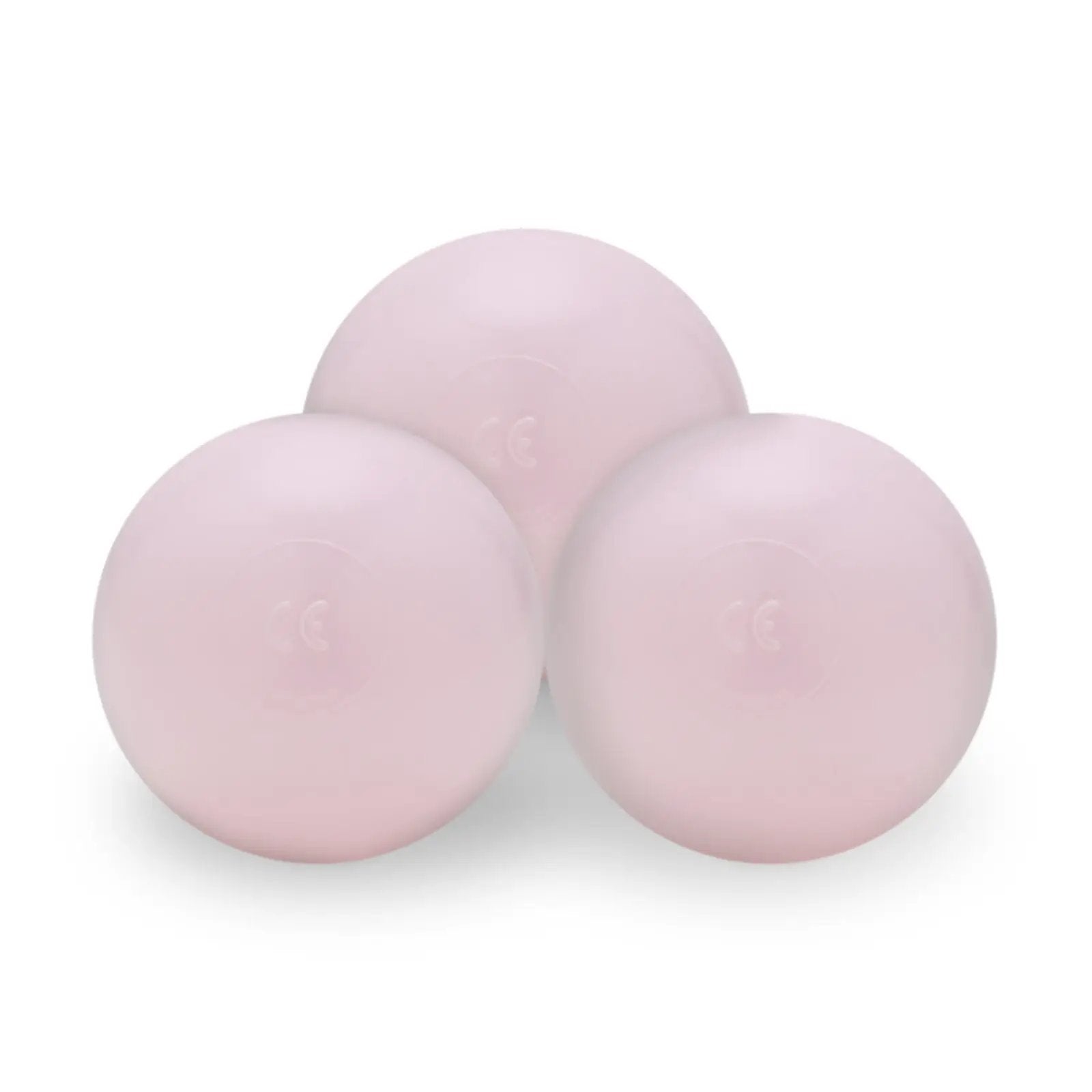 Piscine à balles - 95x30, rose clair, velours côtelé premium, Floral Fun Zone (+ 200 boules perle, perle rose clair, or) -Plush nest- Misioo by Misioo