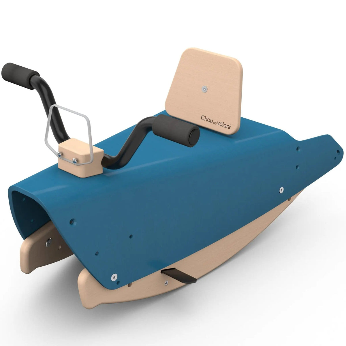 Moto à bascule – Bleu marine by Chou du Volant