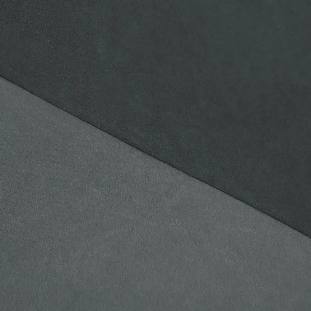 Tapis Fleur - 160x160x5 cm, velours gris, tapis de jeu - Plush Nest by Misioo