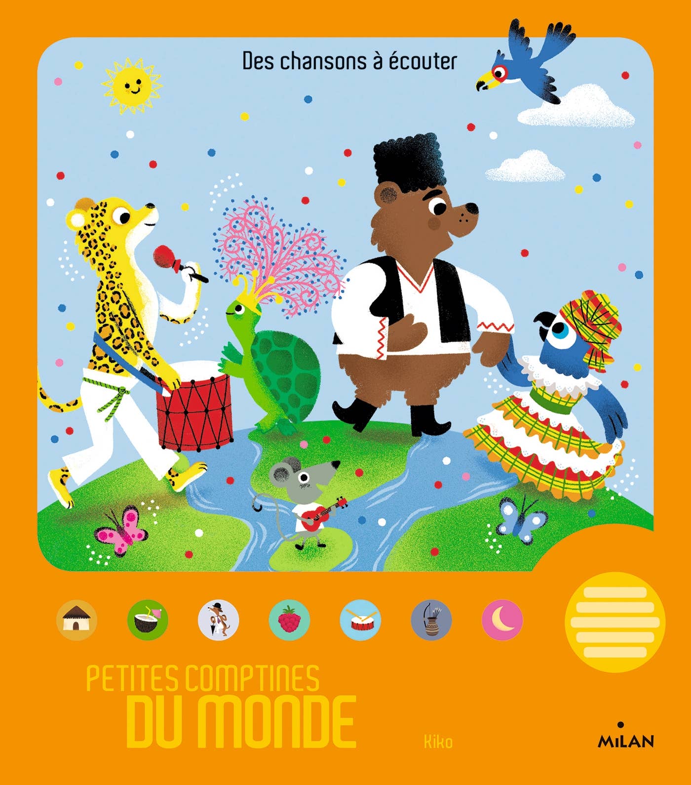 Livre sonore les petites comptines du monde - myplayground