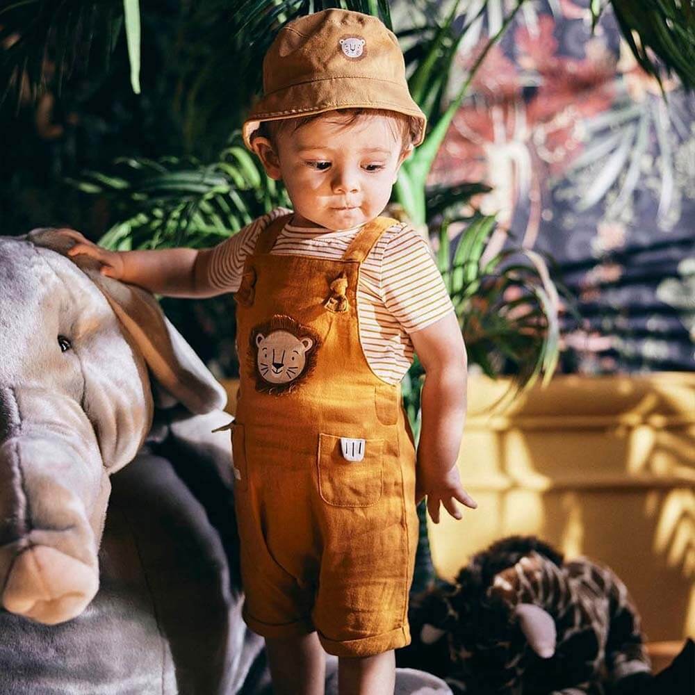 Ma peluche Éléphant Basile - La Pelucherie - myplayground