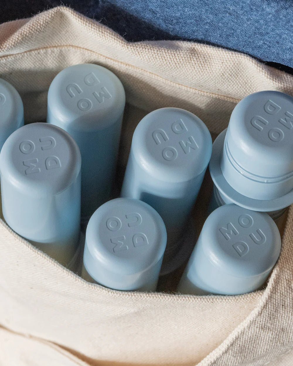 8x piquets de connexion - Sky Blue - Modu - myplayground