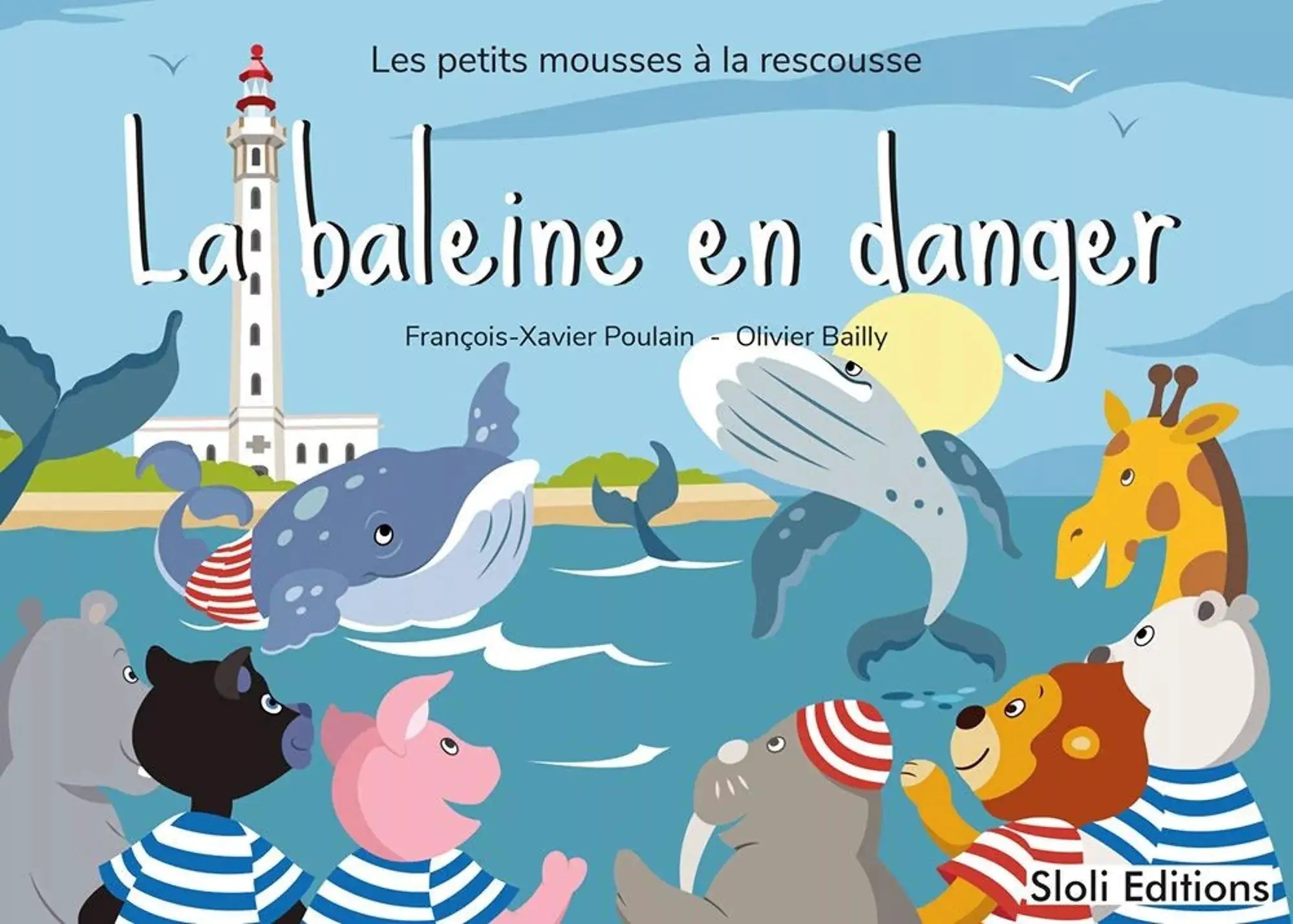 Livre Pour Enfant - La Baleine En Danger - Sloli by Sloli