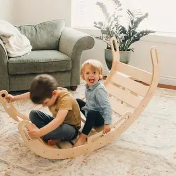PlayArch XL Grand Appareil de Grimpe et de Bascule - Bois - All Circles by All circles