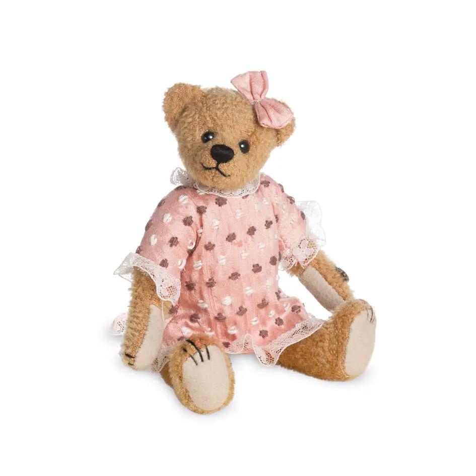 Ours en peluche miniature Evelyn 16 cm - ours de collection limité by Teddy Hermann
