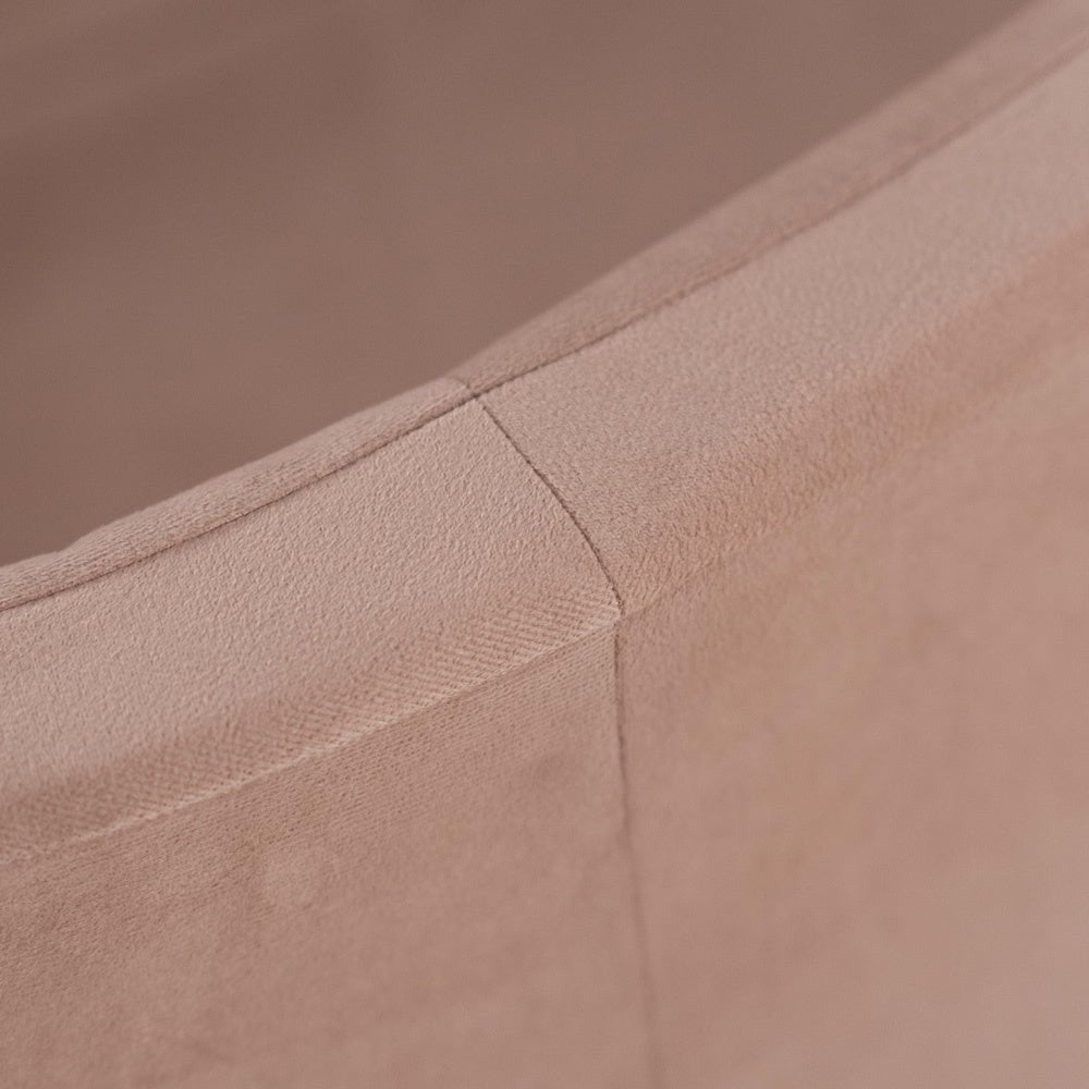 Piscine à balles - ronde 90x30 cm, beige velours - Plush Nest - Misioo - myplayground