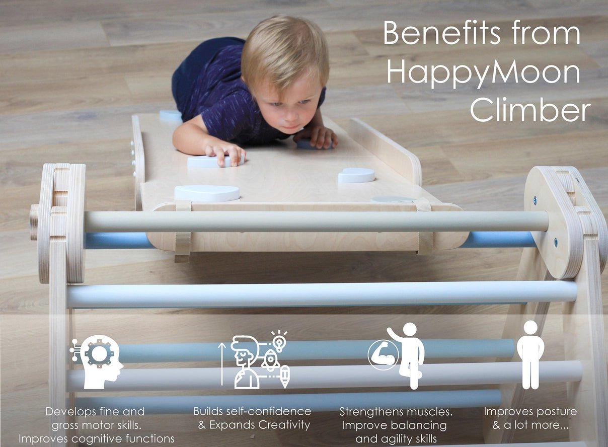 Salle de Sport Blue Avec Deux Rampes - Happymoon - myplayground