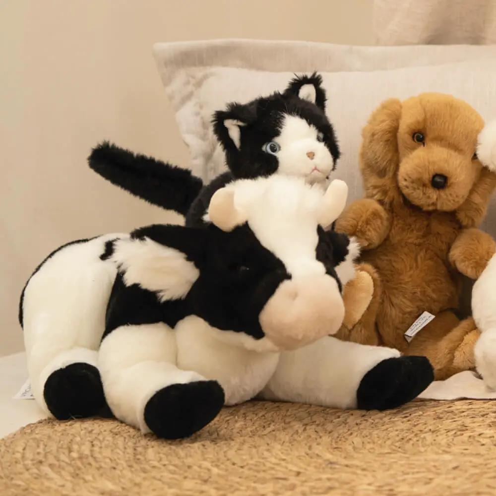 Ma peluche Vache Colette - La Pelucherie by LA PELUCHERIE